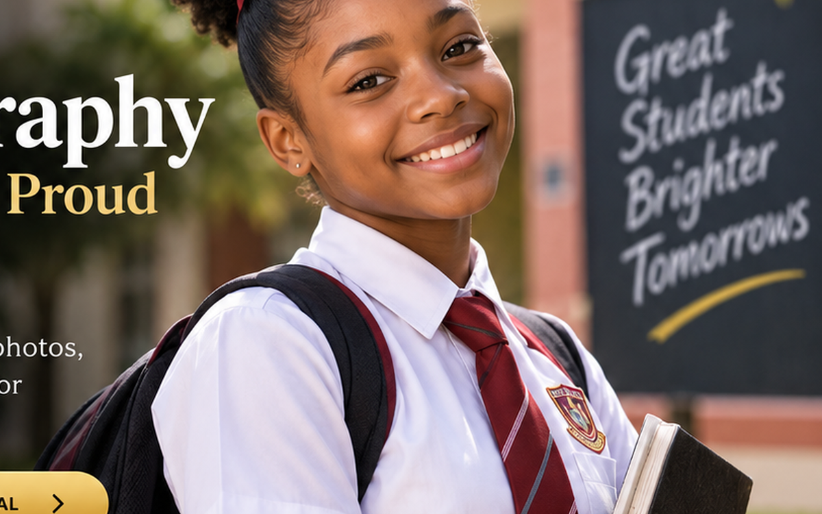 Beacher Frames school photography portrait presentation