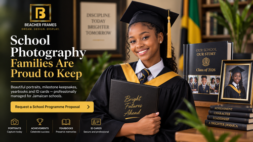 Beacher Frames school photography class and achievement presentation