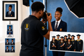 Beacher Frames school photography class and student presentation