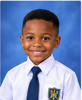 Jamaican student school portrait print by Beacher Frames